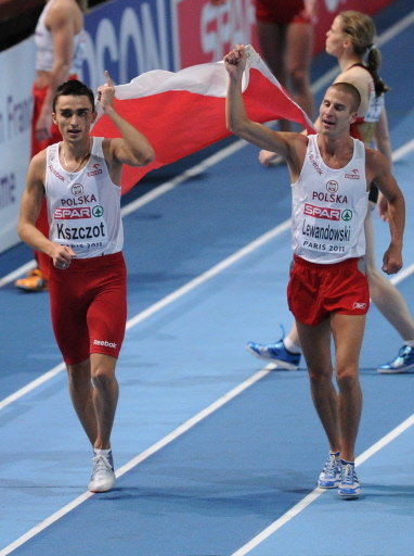 Adam Kszczot i Marcin Lewandowski