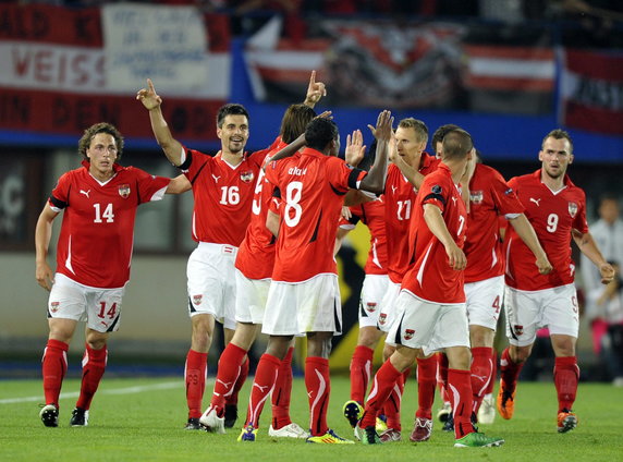 AUSTRIA SOCCER EURO 2012 QUALIFIER