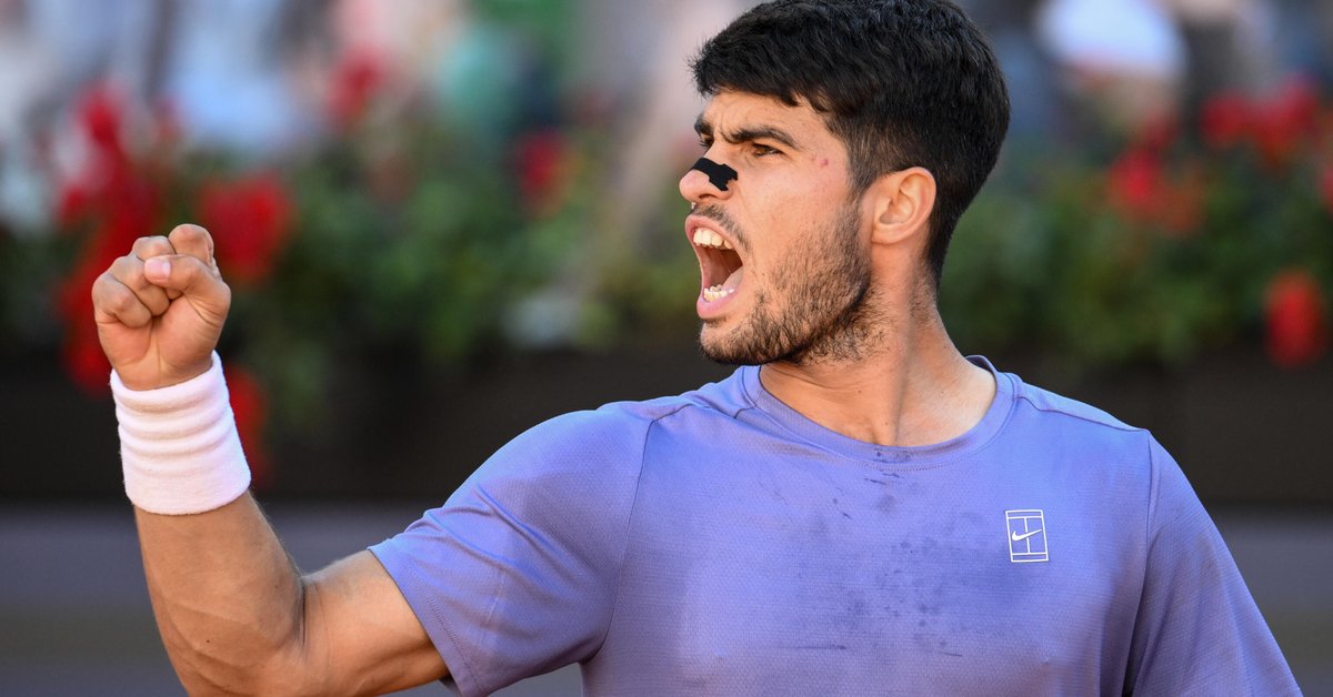 Carlos Alcaraz w finale w Rzymie! Czeka na przeciwnika