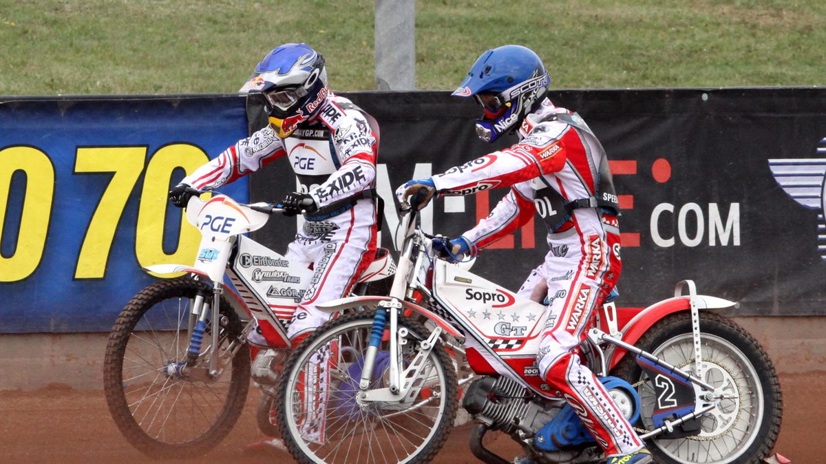 Tomasz Gollob i Jarosław Hampel