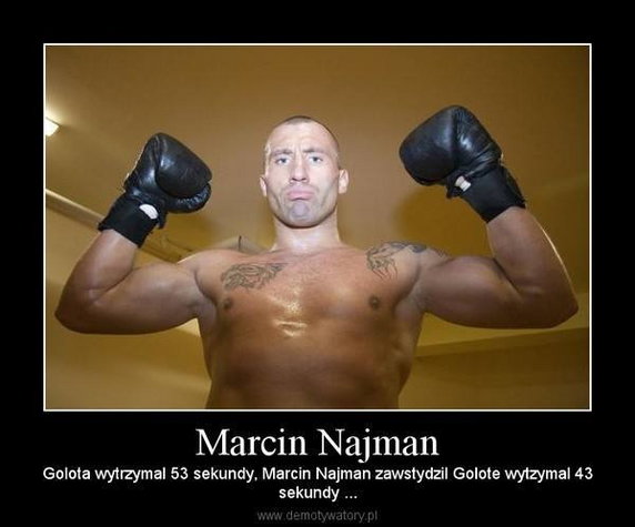 MMA-VIP. Gala Marcina Najmana. Memy z bokserem