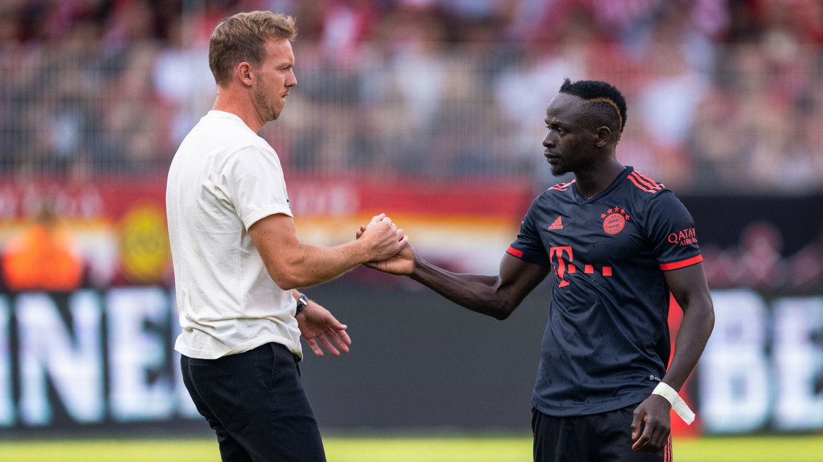 Julian Nagelsmann i Sadio Mane