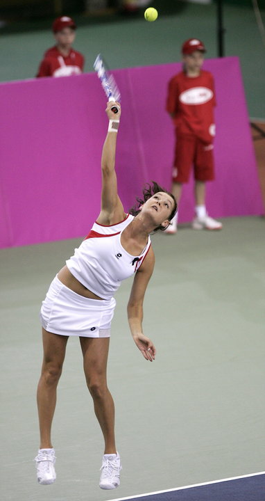 TENIS ZIEMNY FED CUP POLSKA HISZPANIA RADWAŃSKA MARTINEZ-SANCHE