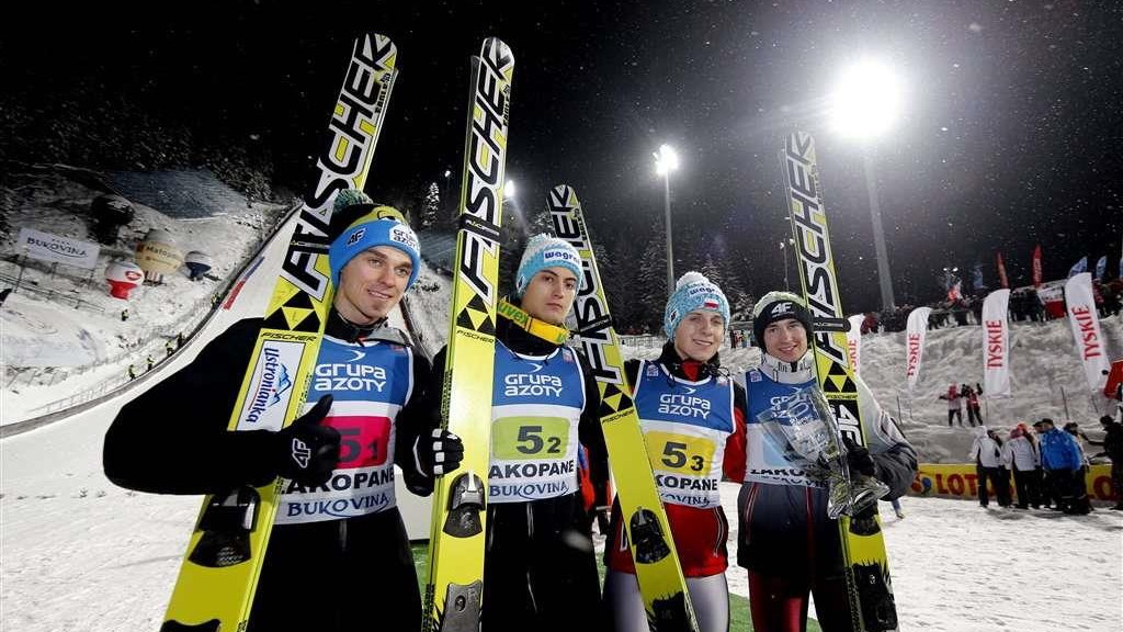 Piotr Żyla, Maciej Kot, Krzysztof Miętus, Kamil Stoch