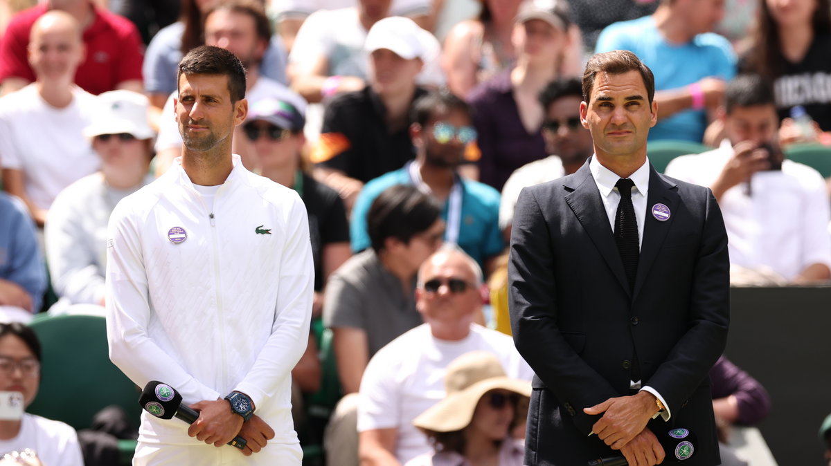 Novak Djoković i Roger Federer