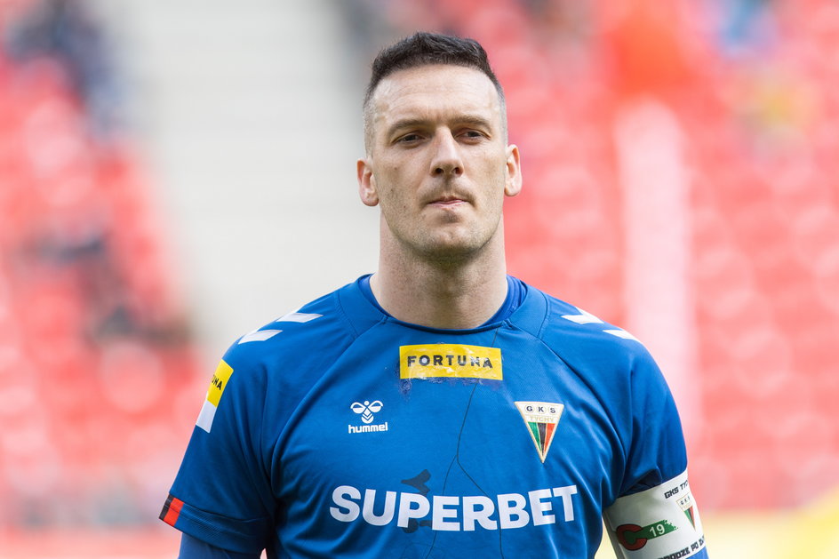 Konrad Jałocha był zawodnikiem GKS Tychy w latach 2018 - 2023