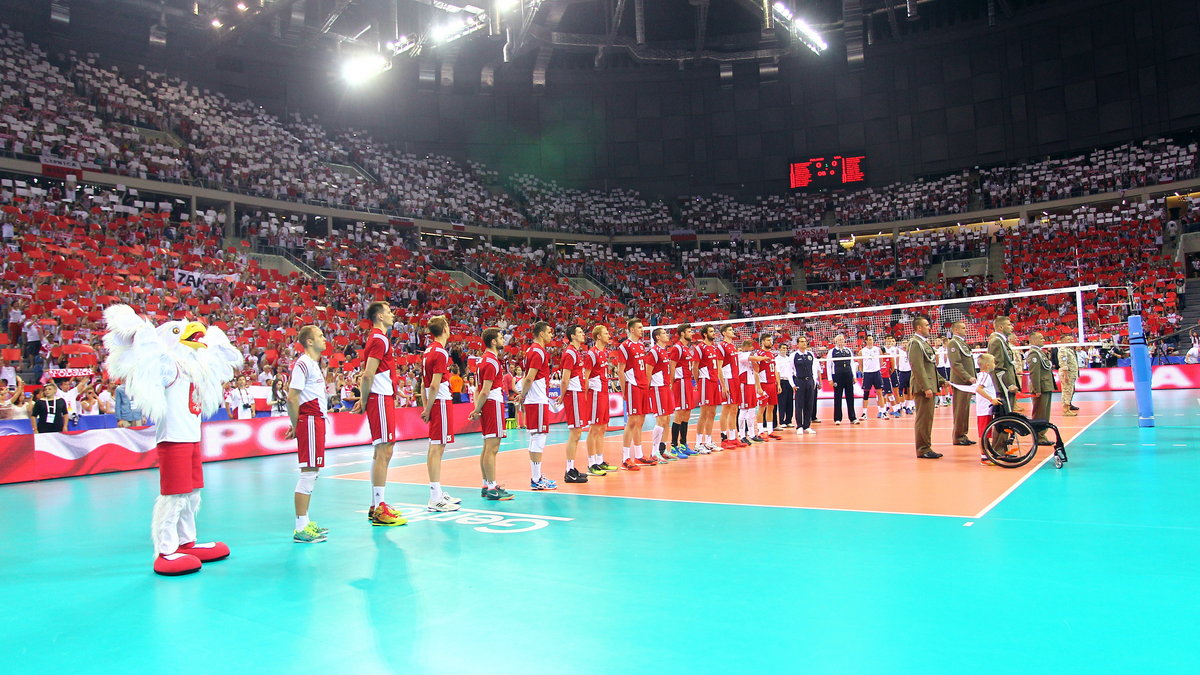 Reprezentacja Polski w Tauron Arenie Kraków