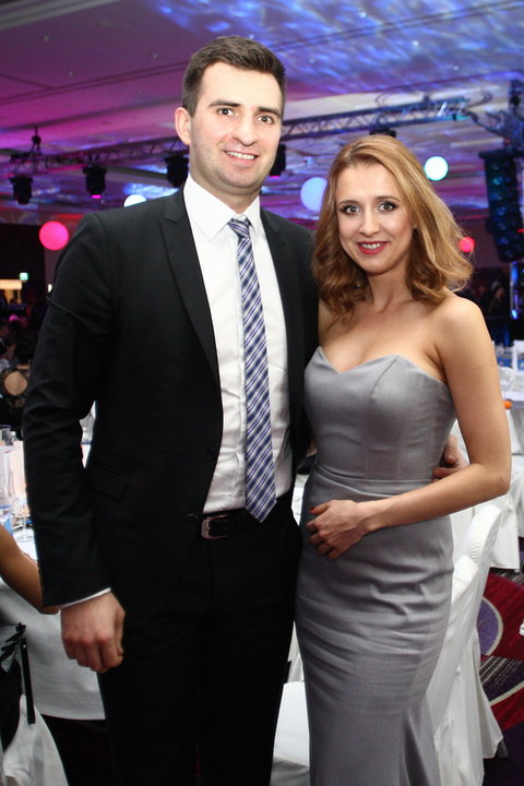 Milena Lewandowska-Miros z mężem (zdjęcie z 2014 roku)