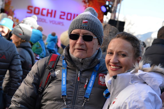 Powitanie polskich olimpijczyków w Soczi