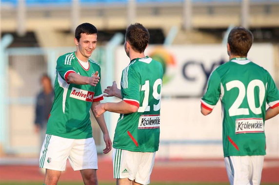 Legia Warszawa - FC Aarau 4:2/Rafał Wolski, Michał Efir i Jakub Kosecki