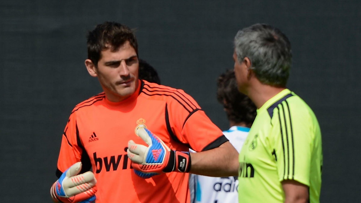 Iker Casillas i Jose Mourinho