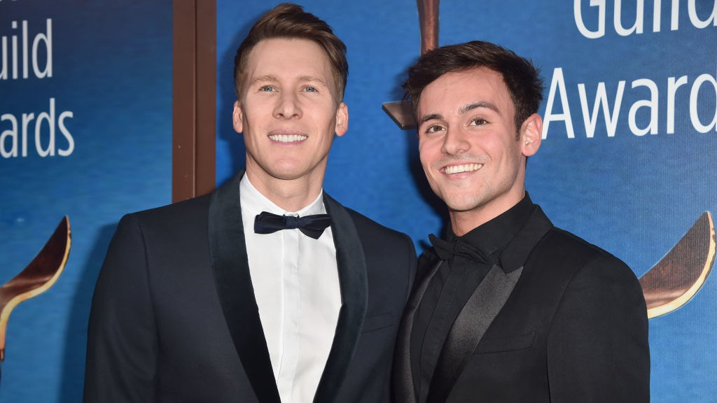 Tom Daley i Dustin Lance Black