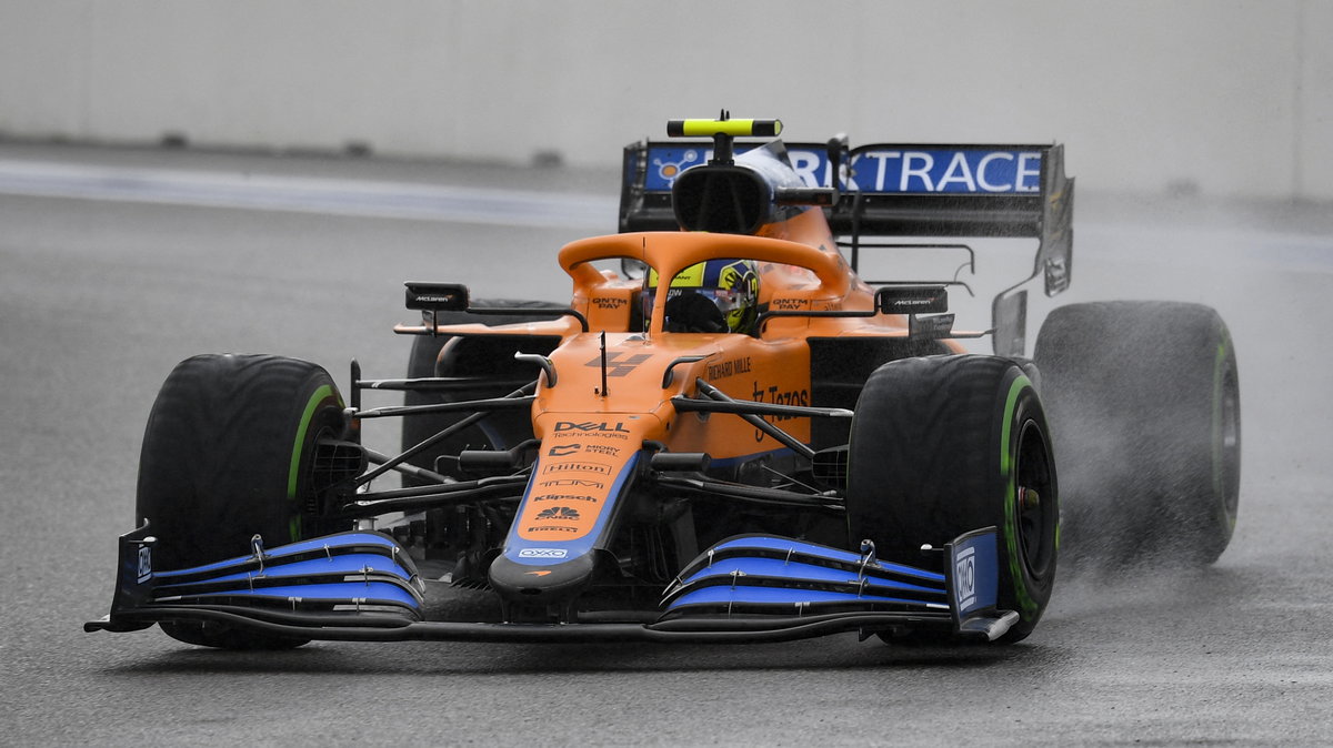 Lando Norris sensacyjnie triumfował w kwalifikacjach do GP Rosji!