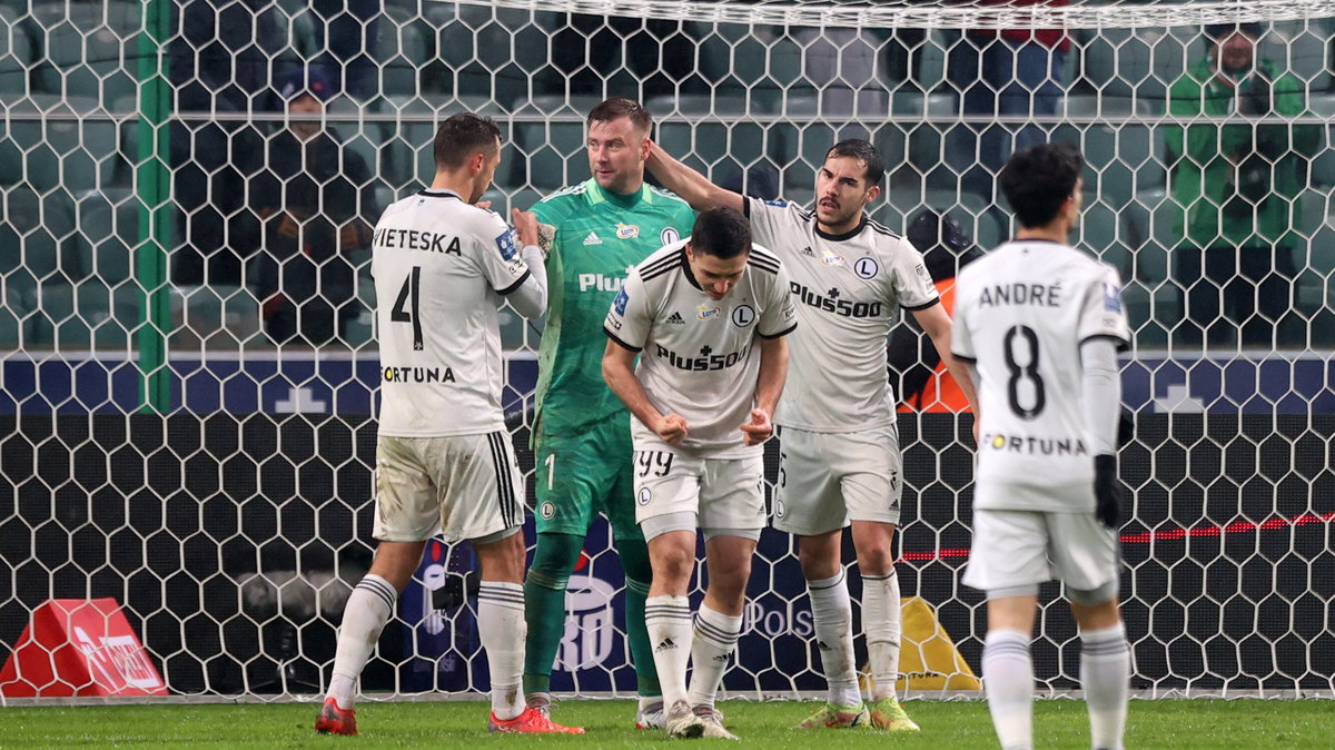 Pilka nozna. PKO Ekstraklasa. Legia Warszawa - Jagiellonia Bialystok. 28.11.2021