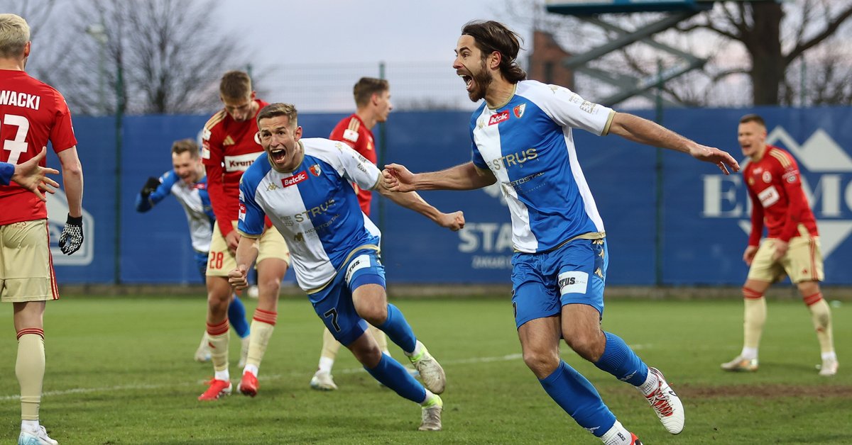 Zatrzymali Arkę, teraz wygrali w Łęcznej. Pogoń nie rezygnuje z walki o utrzymanie