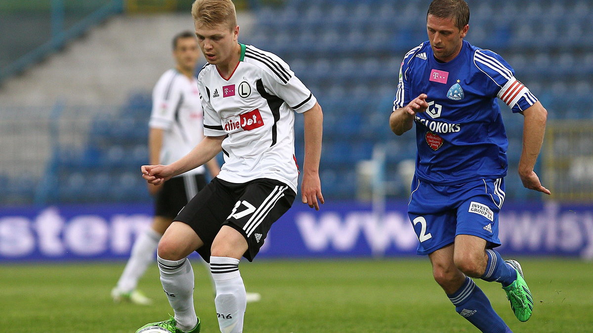 Ruch Chorzów - Legia Warszawa: Dominik Furman i Marcin Malinowski 