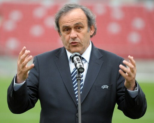 Michel Platini szef UEFA