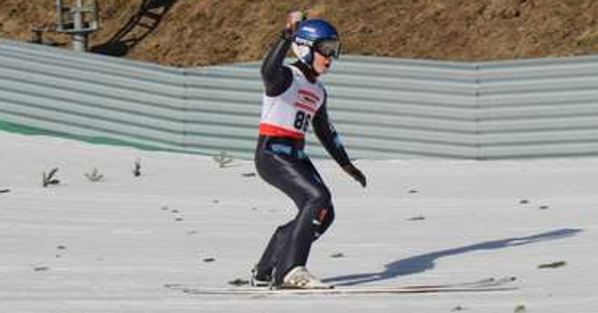 Poland may gain a great talent in ski jumping. He is only 15 years old