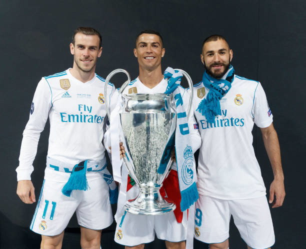 Gareth Bale, Cristiano Ronaldo i Karim Benzema