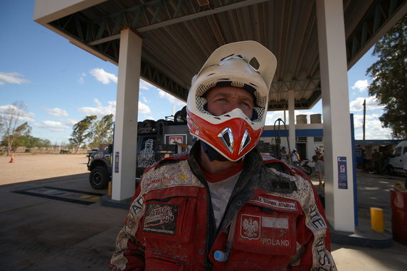 Rafał Sonik Dakar 2010 (fot. Jacek Bonecki, ATV Polska)