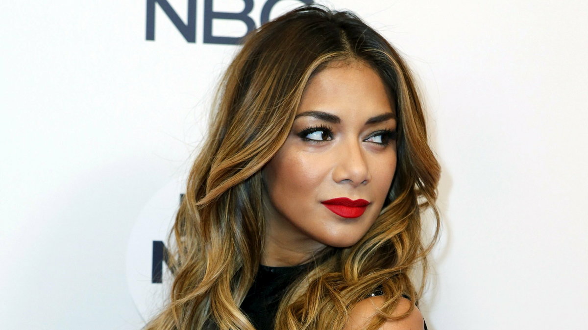 Singer Scherzinger attends the Red Nose Charity event in New York