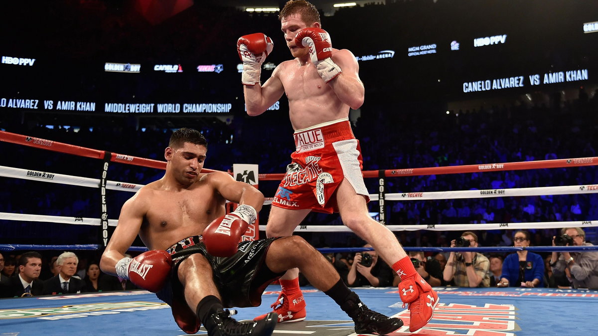 Saul Canelo Alvarez Amir Khan