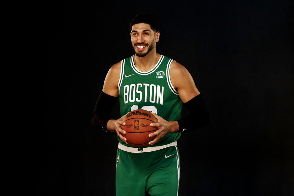 Enes Kanter jako zawodnik Boston Celtics