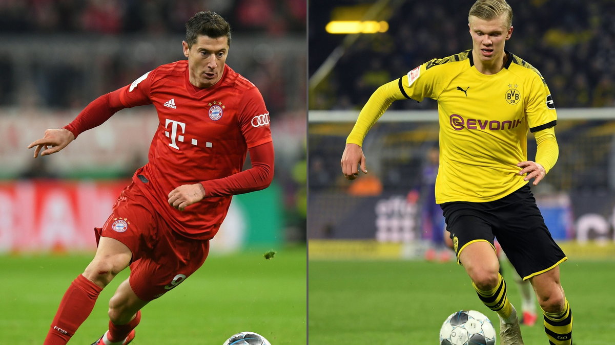 Robert Lewandowski i Erling Haaland