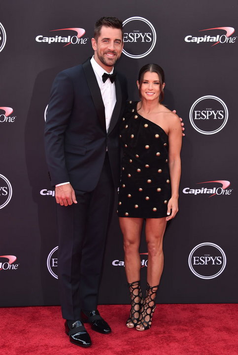 Danica Patrick i Aaron Rodgers