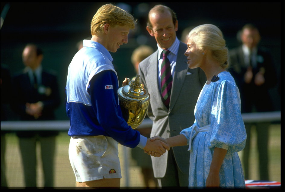 Boris Becker najmłodszym triumfatorem Wimbledonu (7 lipca 1985 r.)