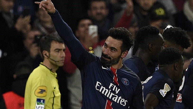 Ezequiel Lavezzi zamienia PSG na chińskie Hebei Fortune, fot. Franck Fife / AFP