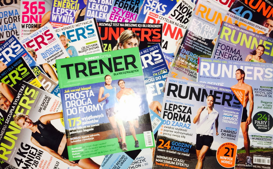 Miesięczniki "Runner's World"