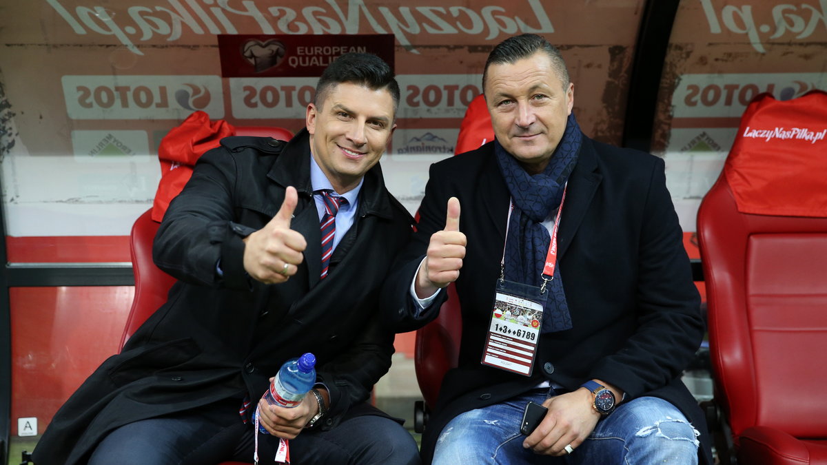 Tomasz Hajto i Mateusz Borek