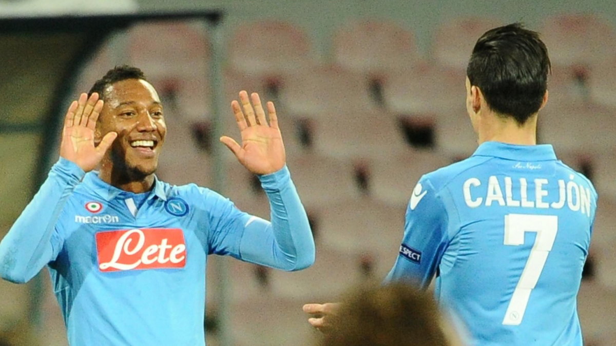 Jonathan De Guzman (L) i Jose Callejon