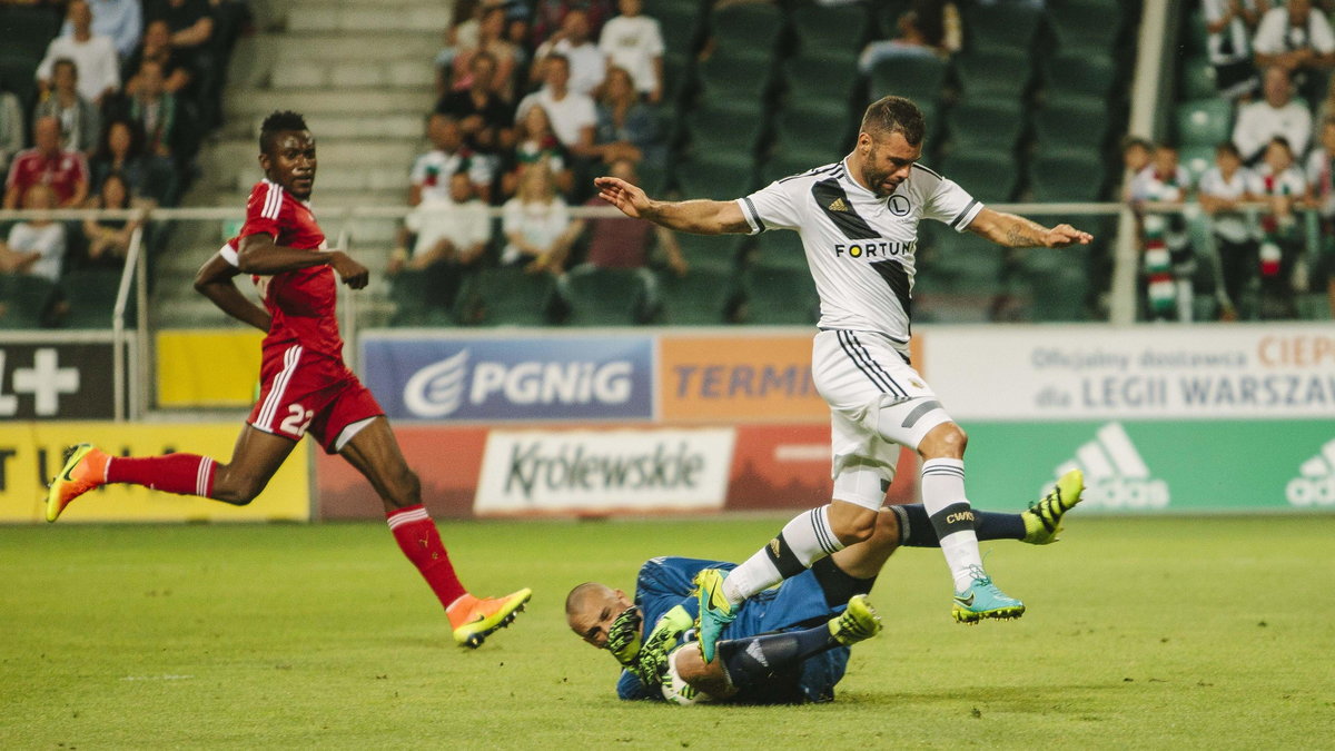 03.08.2016 LEGIA WARSZAWA - AS TRENCZYN 3 RUNDA KWALIFIKACJI LIGI MISTRZOW PILKA NOZNA