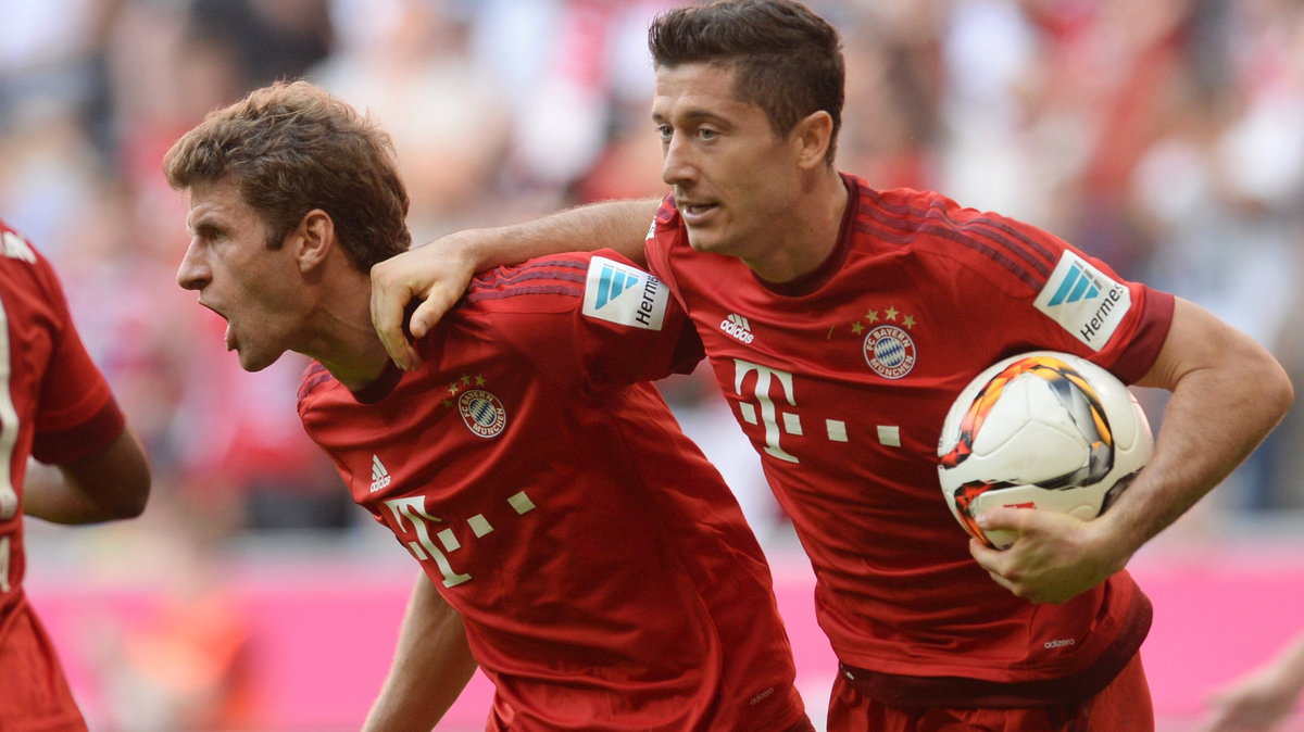 Thomas Mueller i Robert Lewandowski