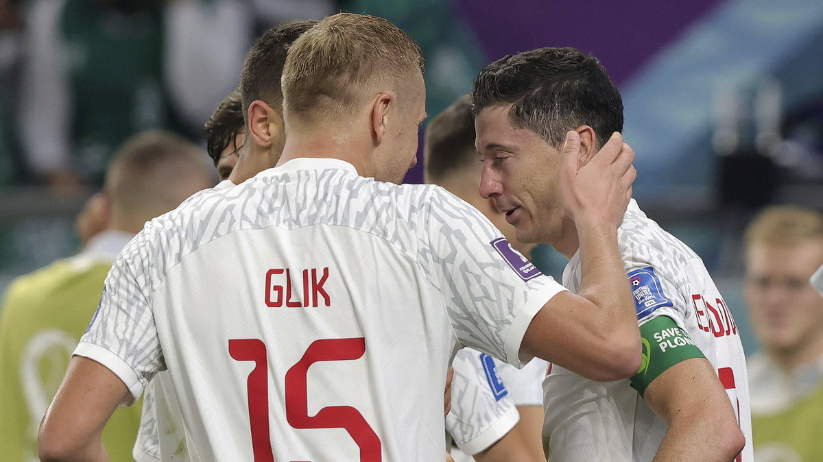 Kamil Glik i Robert Lewandowski