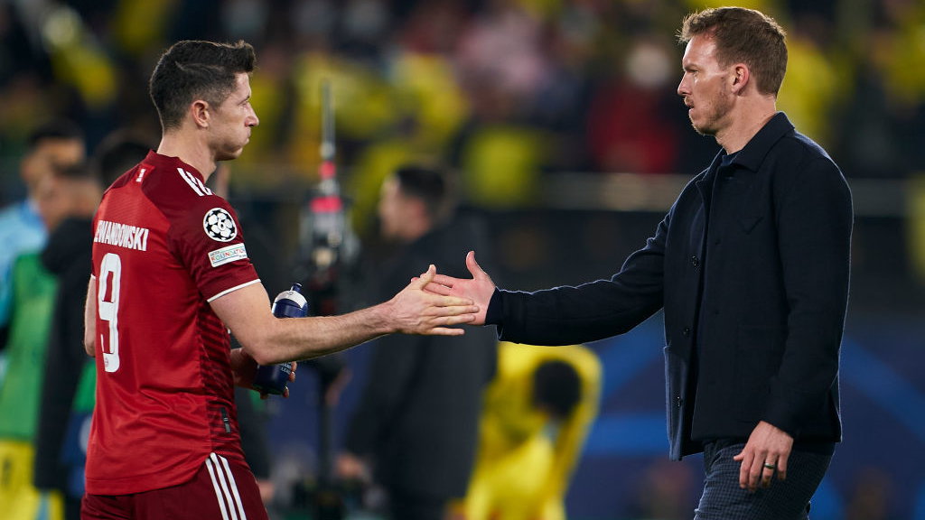 Robert Lewandowski i Julian Nagelsmann