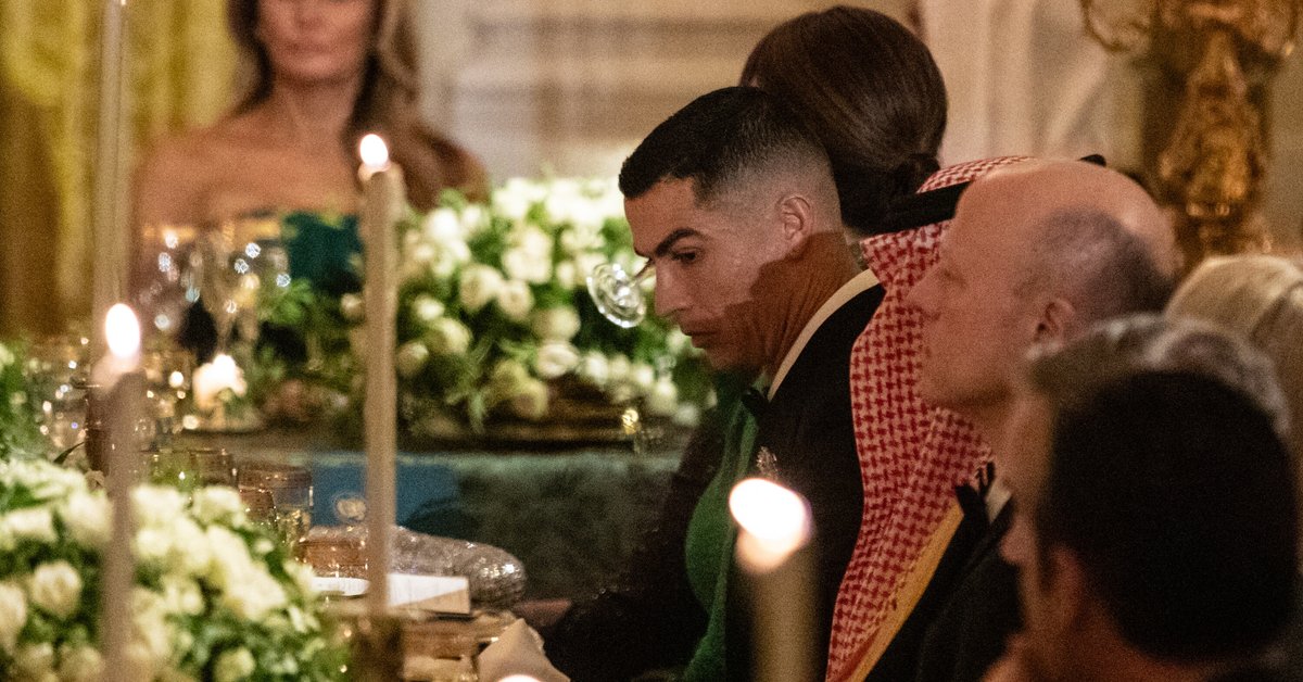 Donald Trump w czasie wystawnej kolacji zwrócił się do Ronaldo. Oto co powiedział