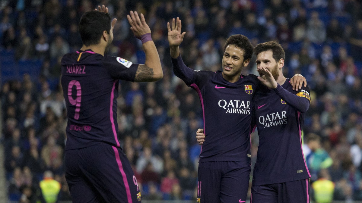 Neymar, Messi i Suarez