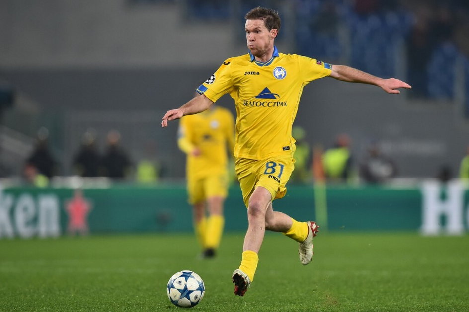 Aleksander Hleb pod koniec kariery w BATE Borysów