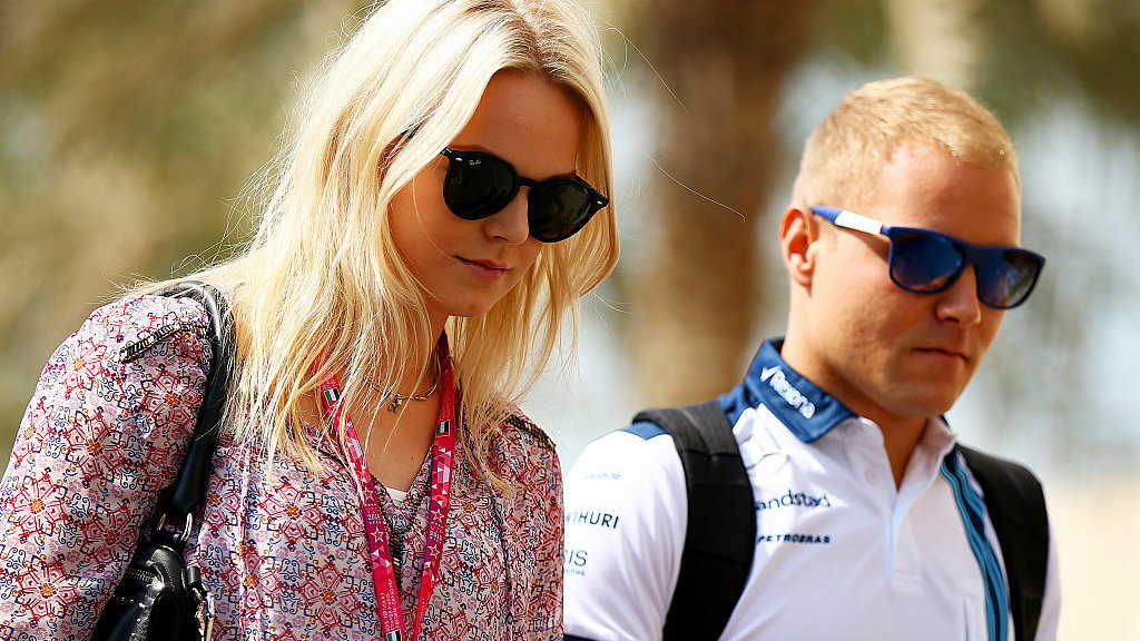 Emilia Pikkarainen i Valtteri Bottas