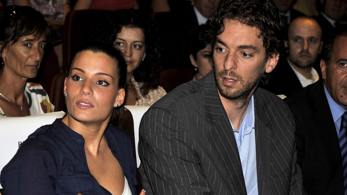 Pau Gasol i Silvia Lopez Castro