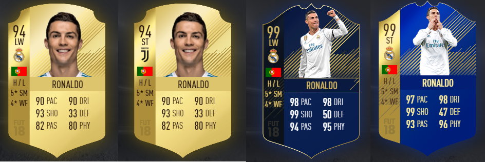 Ronaldo FIFA 18