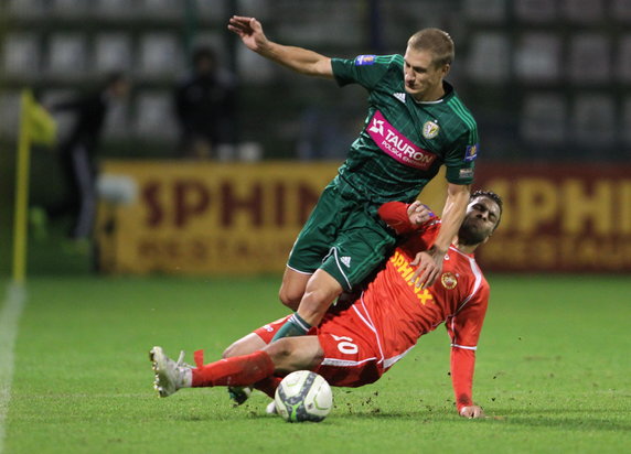 Piotr Celeban (Śląsk Wrocław) - 10,8 proc. drużyn