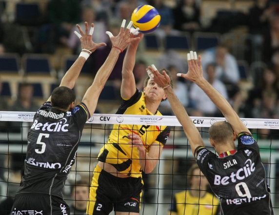 SIATKÓWKA LM PGE SKRA BEŁCHATÓW KONTRA TRENTINO BETCLICK