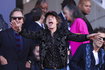 Mick Jagger na meczu FC Barcelona — Real Madryt