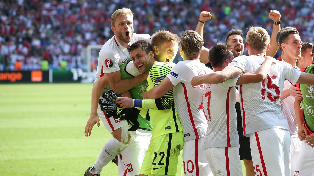 Pilka nozna. Euro 2016. Szwajcaria - Polska. 25.06.2016