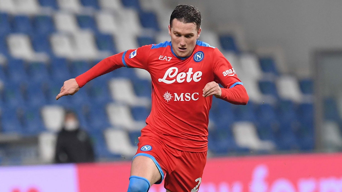Piotr Zieliński w ostatnich minutach meczu z Sassuolo występował w roli kapitana SSC Napoli
