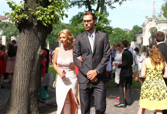 Jerzy Janowicz i Marta Domachowska